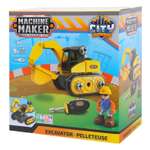 Конструктор Machine Maker Экскаватор сборная игровая модель