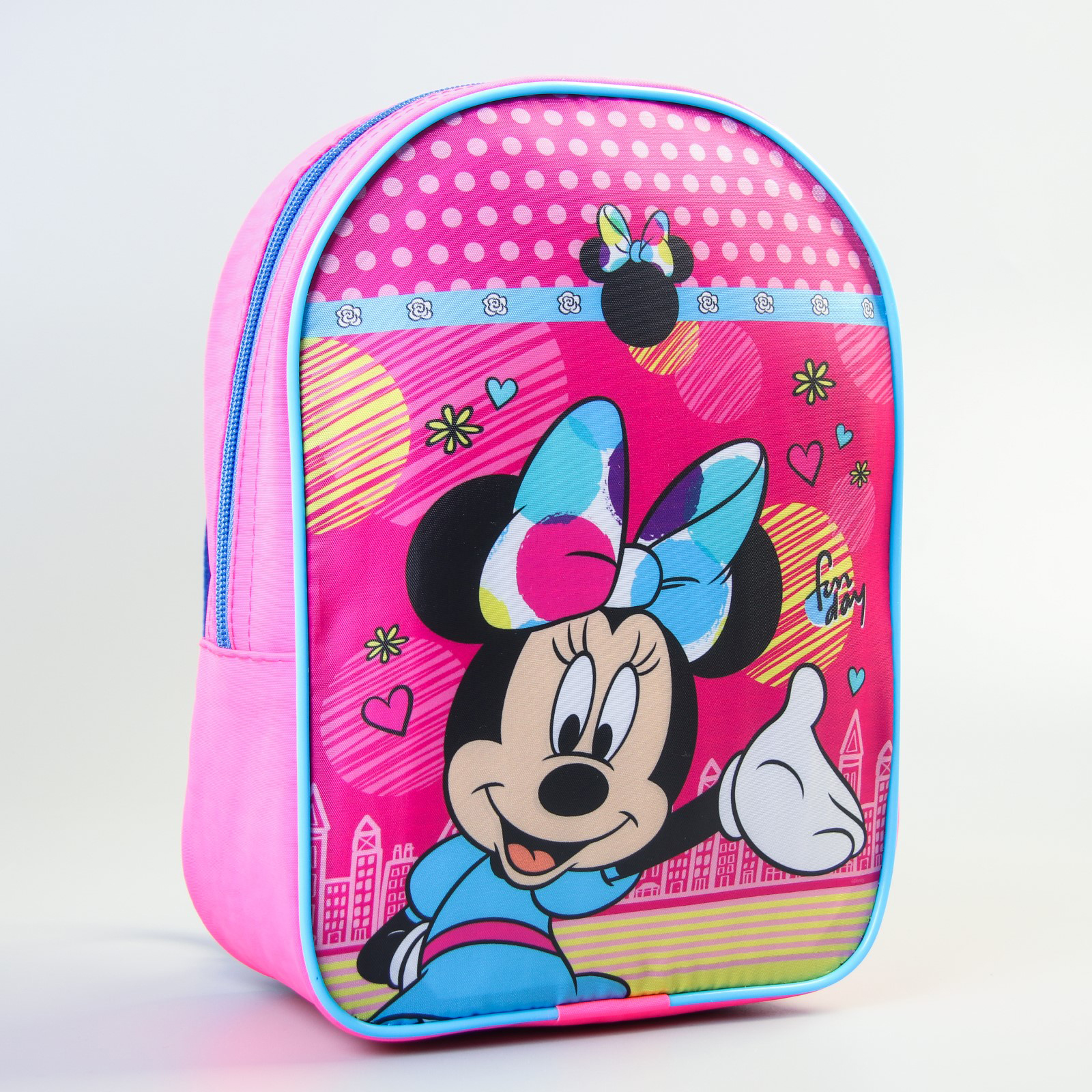 Рюкзак Disney Минни Маус на молнии розовый - фото 2