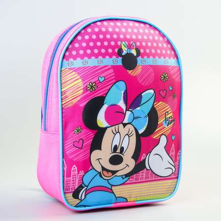 Рюкзак Disney Минни Маус на молнии розовый