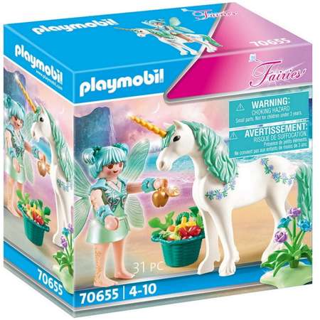 Конструктор PLAYMOBIL Кормящая фея с единорогом