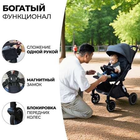 Коляска прогулочная agex Mini LX 2025
