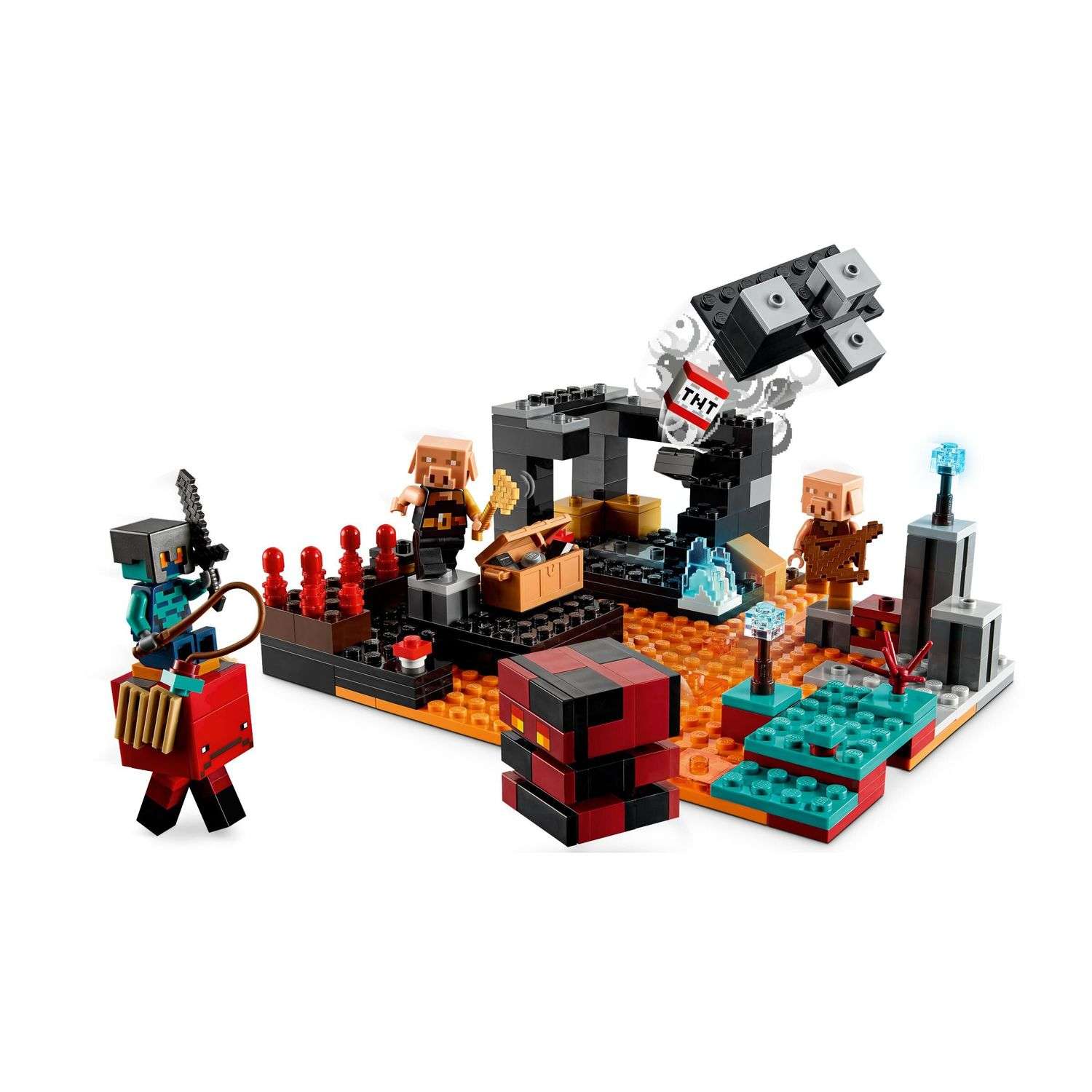 Конструктор LEGO Minecraft The Nether Bastion 21185 - фото 3
