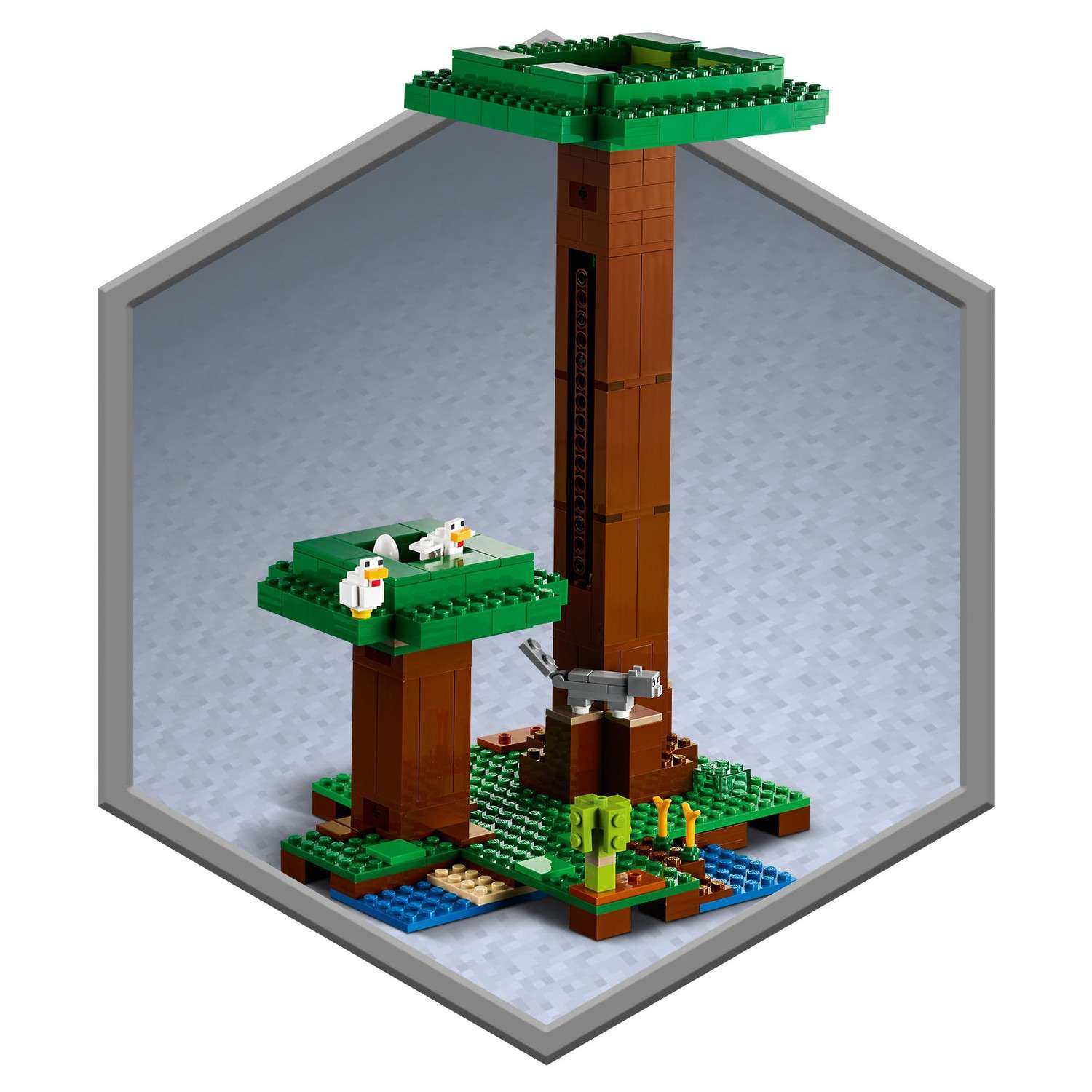 Конструктор LEGO Minecraft Современный домик на дереве 21174 - фото 10