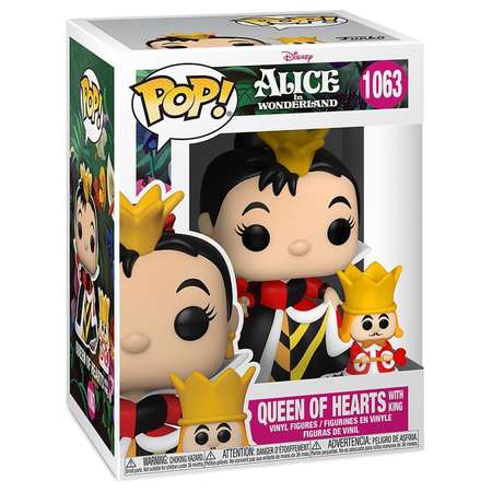 Фигурка Funko POP! Disney Alice in Wonderland 70th Queen Of Hearts With King (1063) 55740