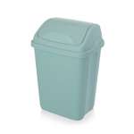 Контейнер elfplast Ultra для мусора 10 л серо-голубой