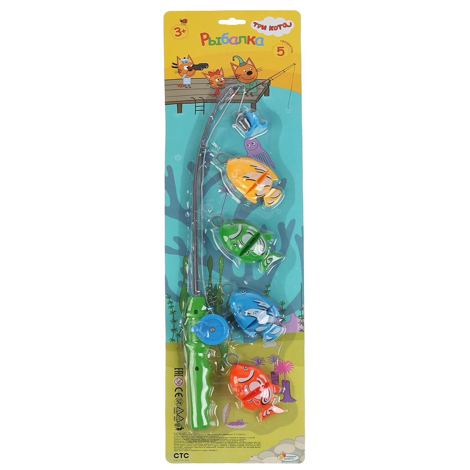 Настольная игра Играем вместе Рыбалка - фото 1