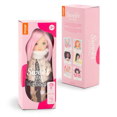 Кукла Orange Toys Sweet Sisters Billie в кожаном пуховике 32 см Серия Европейская зима