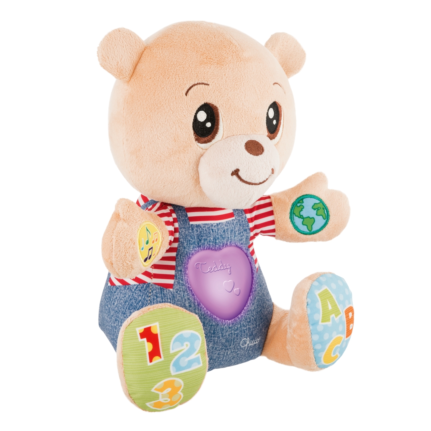 Игрушка Chicco Teddy Emotion Мишка говорящий - фото 4