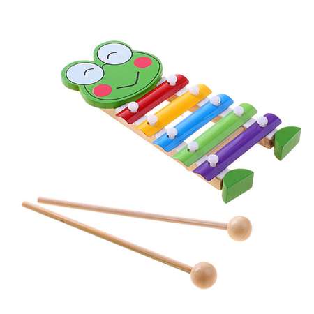 Музыкальный инструмент BalaToys Развивающая игрушка Ксилофон Металлофон