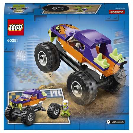 Конструктор LEGO City Great Vehicles Монстр-трак 60251