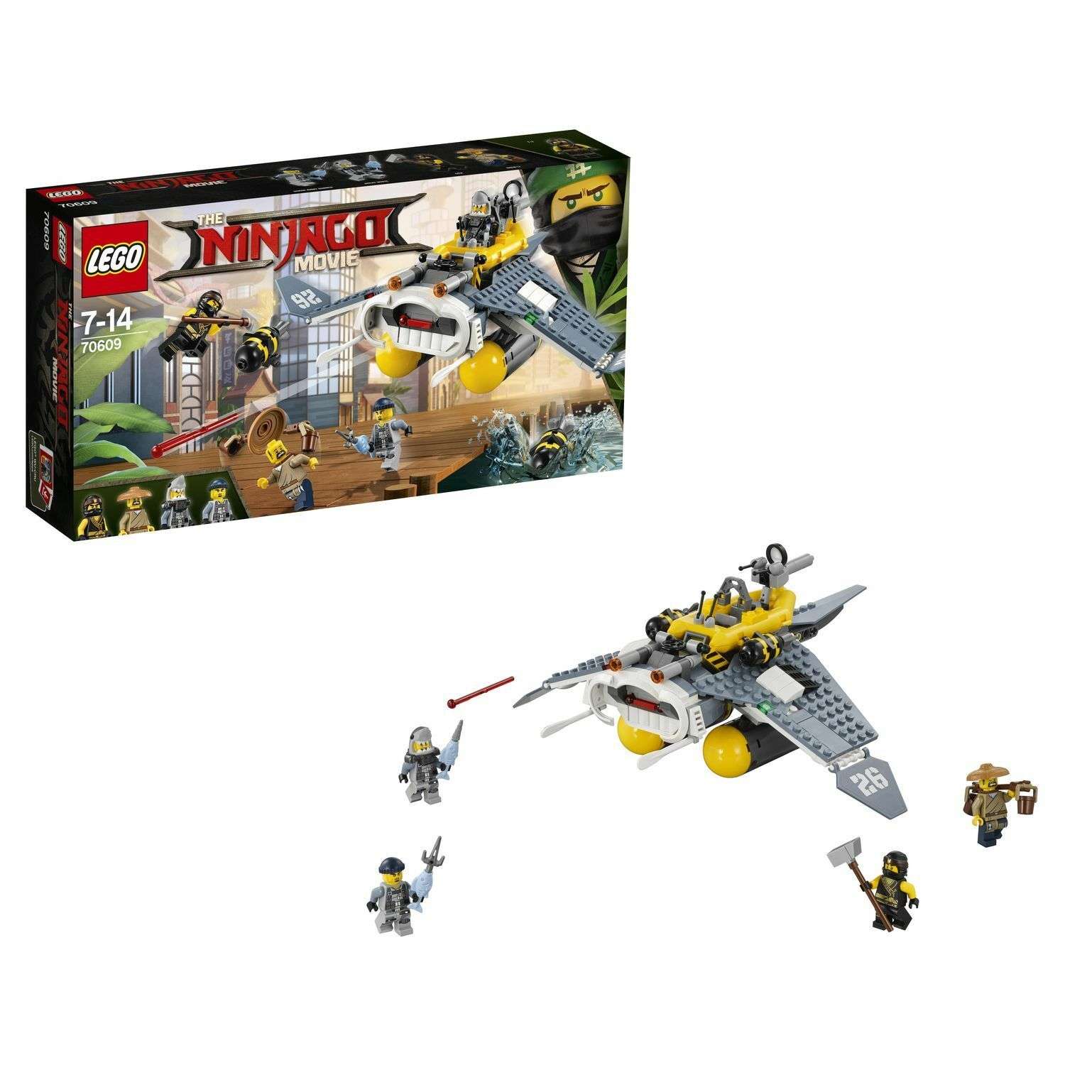 Конструктор LEGO Ninjago Бомбардировщик "Морской дьявол" (70609) - фото 1