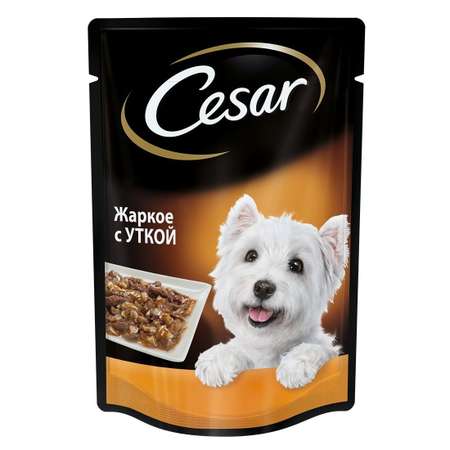 Корм для собак Cesar 100г жаркое с уткой