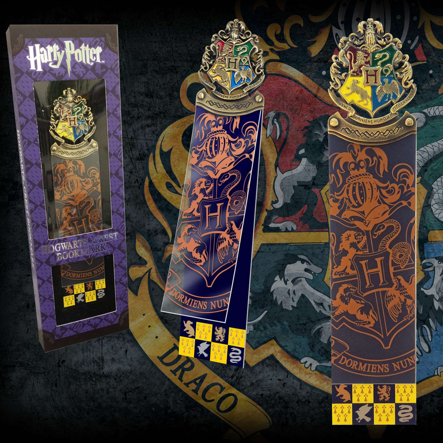 Закладка Harry Potter Герб школы магии Хогвартс 17x3.5 см - фото 5