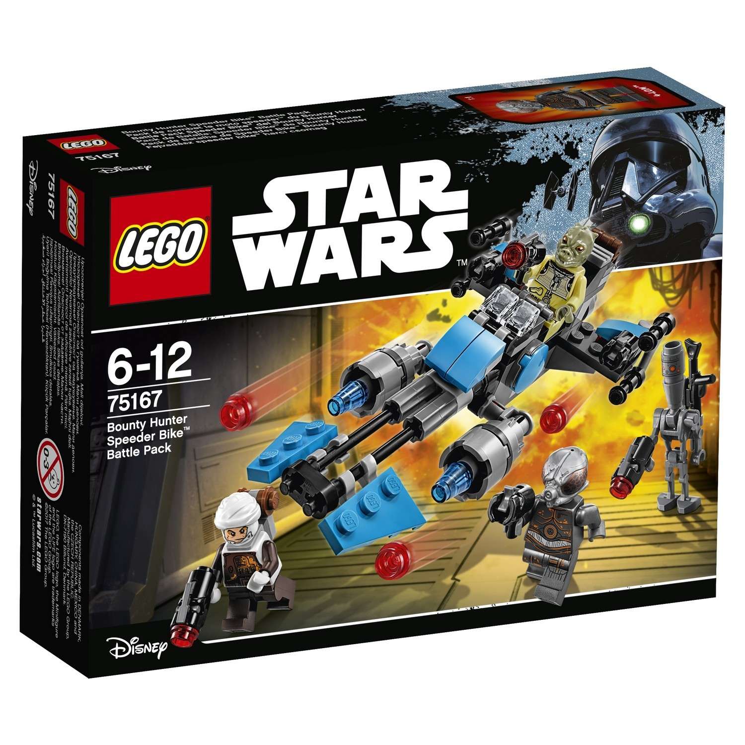Конструктор LEGO Star Wars TM Спидер охотников за головами (75167) - фото 2