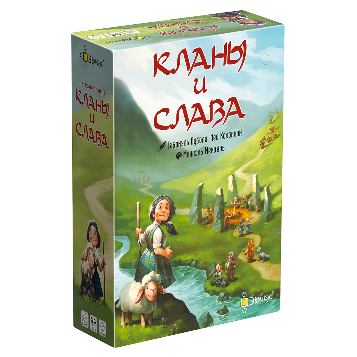 Игра настольная Эврикус Кланы и слава - фото 1