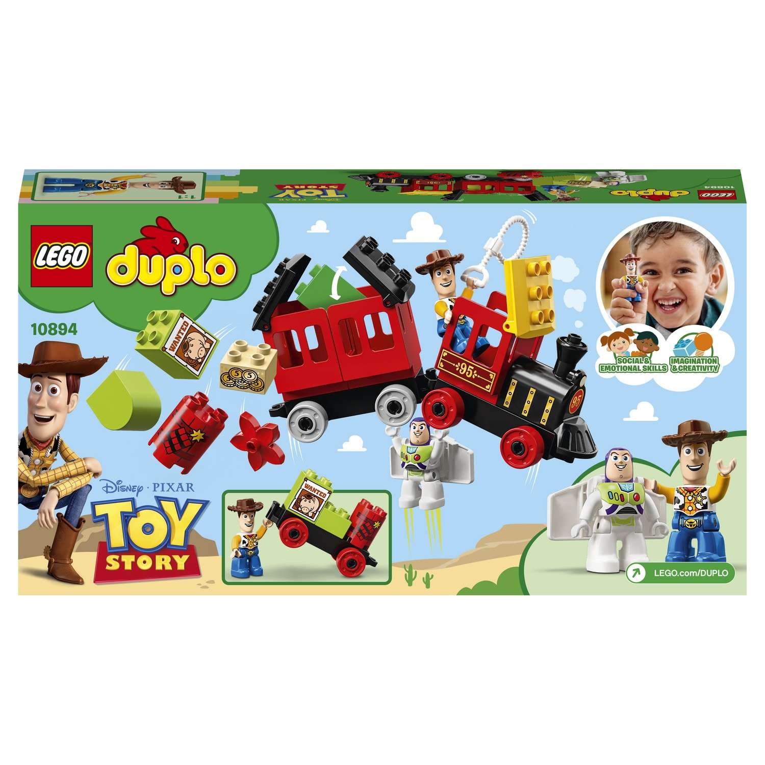 Конструктор LEGO DUPLO Toy Story Поезд 10894 - фото 3
