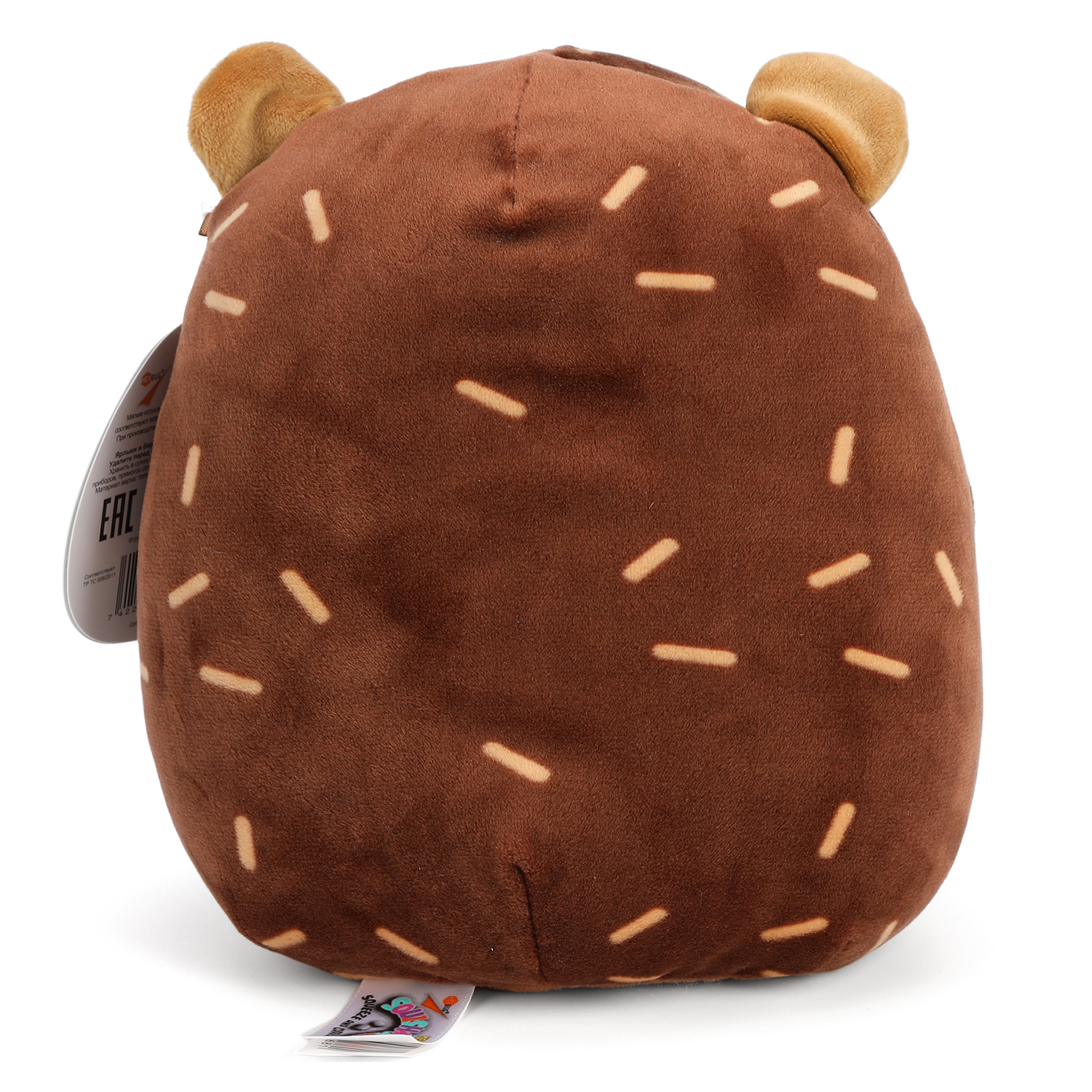 Игрушка мягкая Squishmallows сквиш антистресс Еж Ханс - фото 3