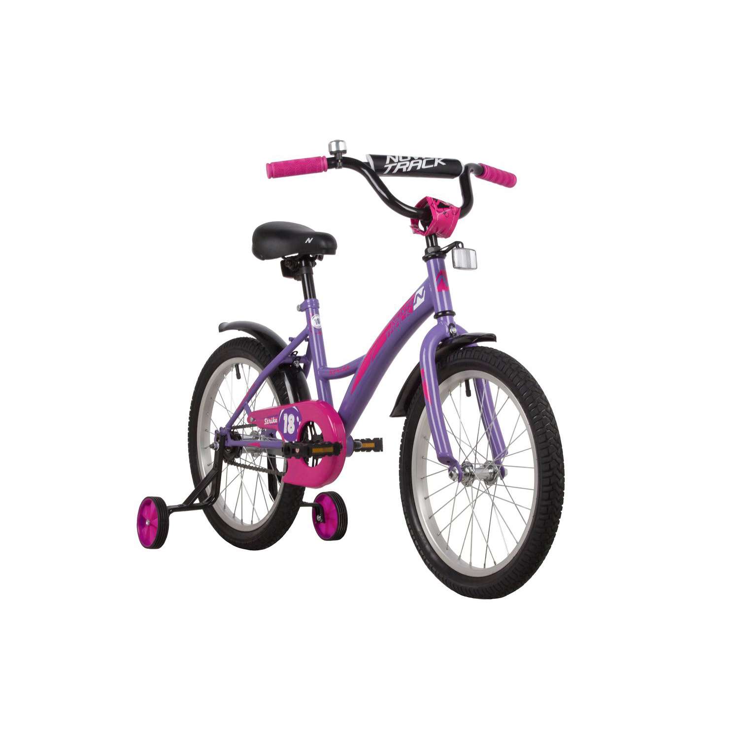 Велосипед 18 фиолетовый. NOVATRACK STRIKE - фото 2