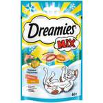 Лакомство для кошек Dreamies с лососем и сыром 60г