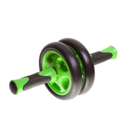 Ролик гимнастический Body Form BF-WG03 черно-зеленый
