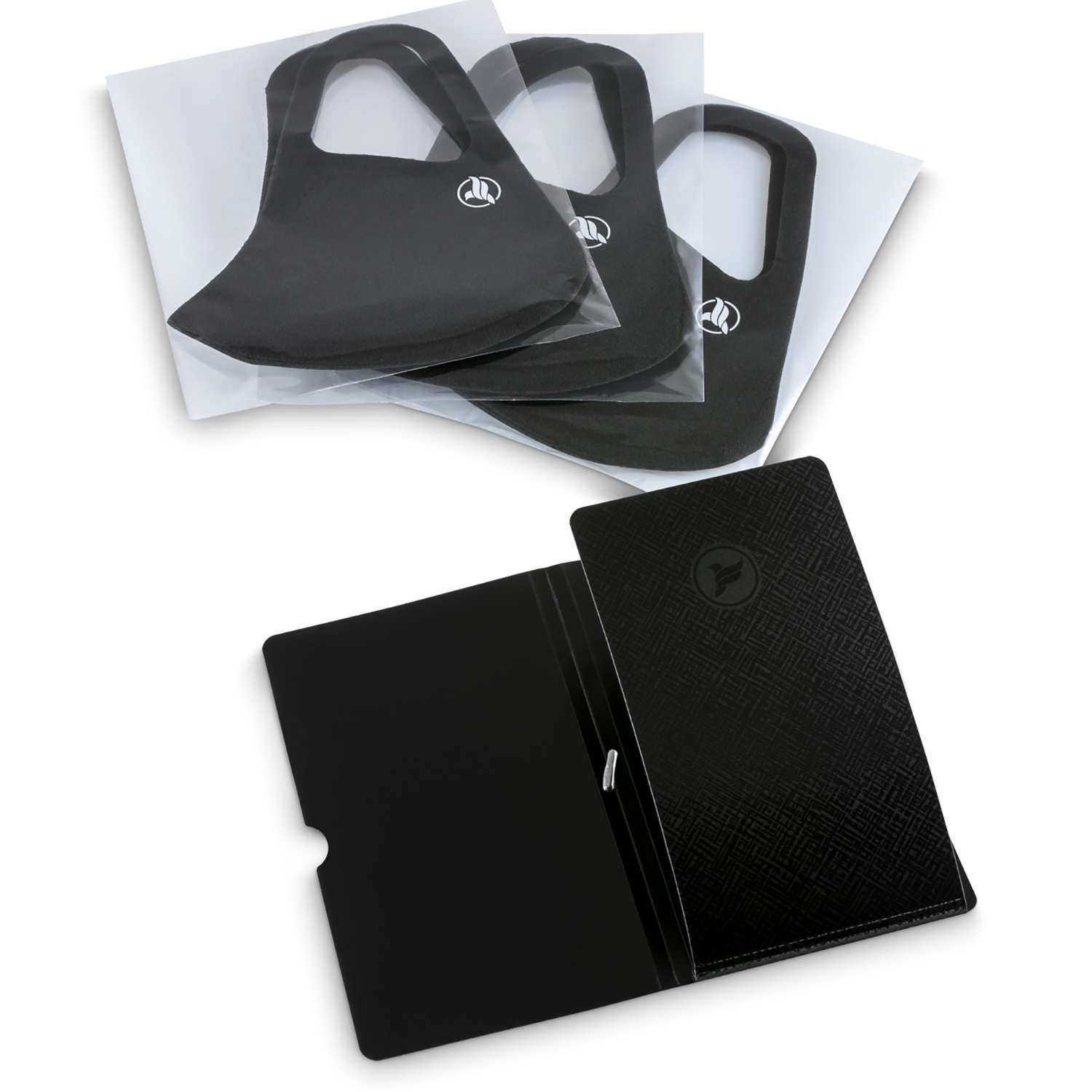 Многоразовая маска Flexpocket для лица с ионами серебра 3 шт + пылезащитных чехол для хранения - фото 1