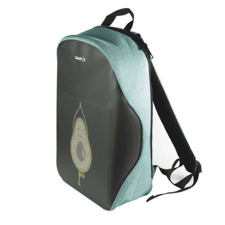 Рюкзак с экраном SMARTIX LED 4 Светло-зеленый
