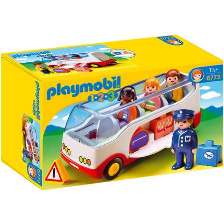 Конструктор Playmobil автобус до аэропорта