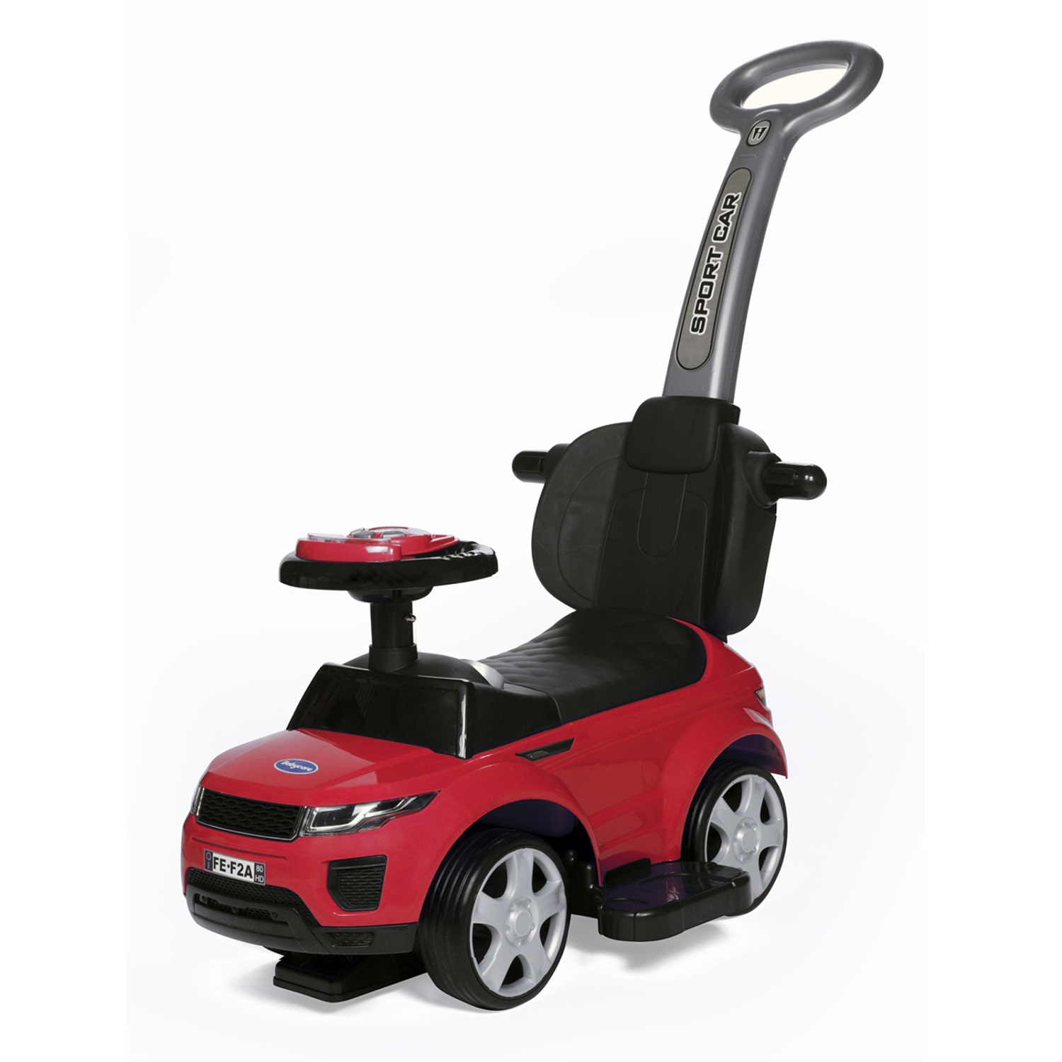 Каталка BabyCare Sport car красный - фото 2