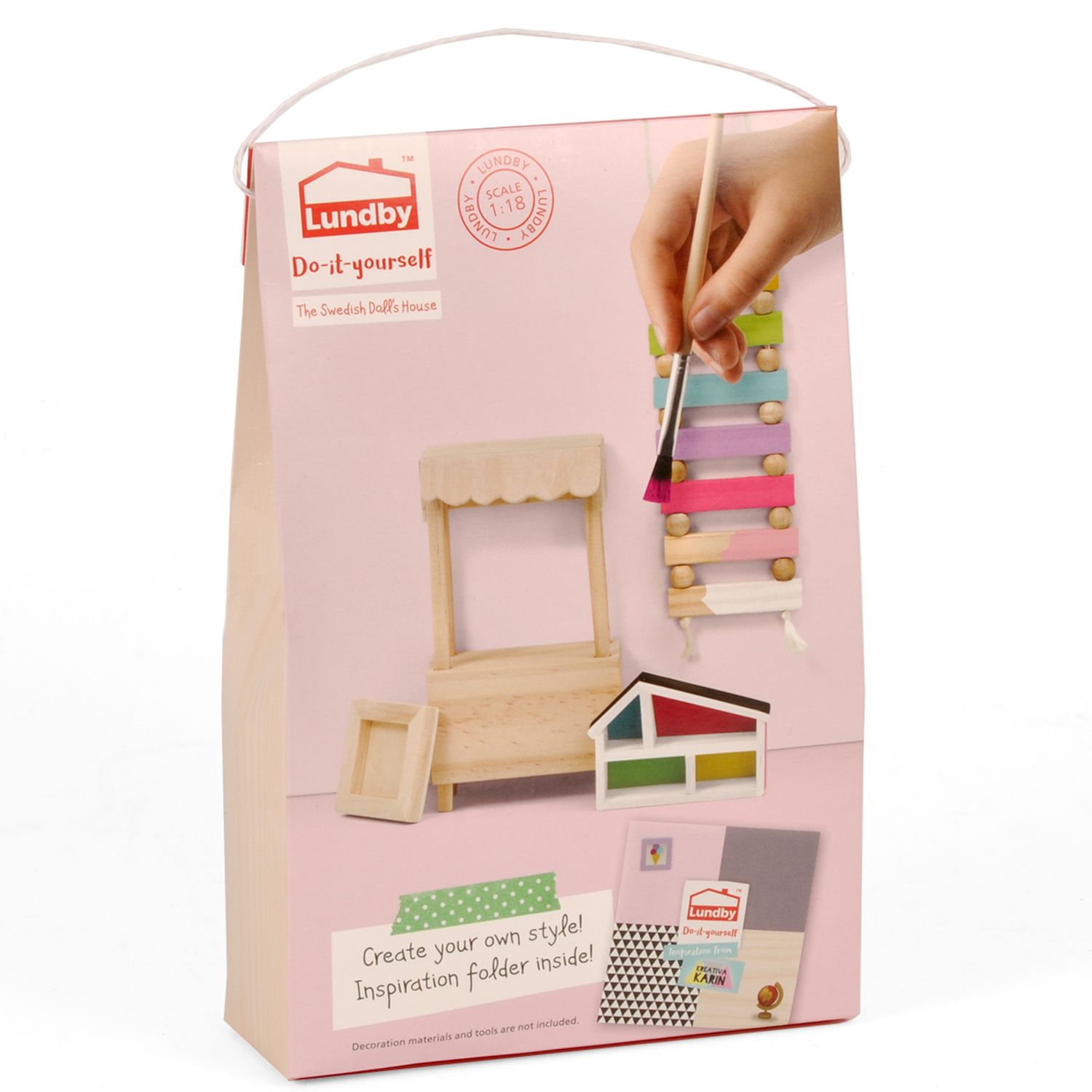 Мебель для домика Lundby Игрушки Сделай сам 4предмета LB_60906500 купить по  цене 594 ₽ в интернет-магазине Детский мир