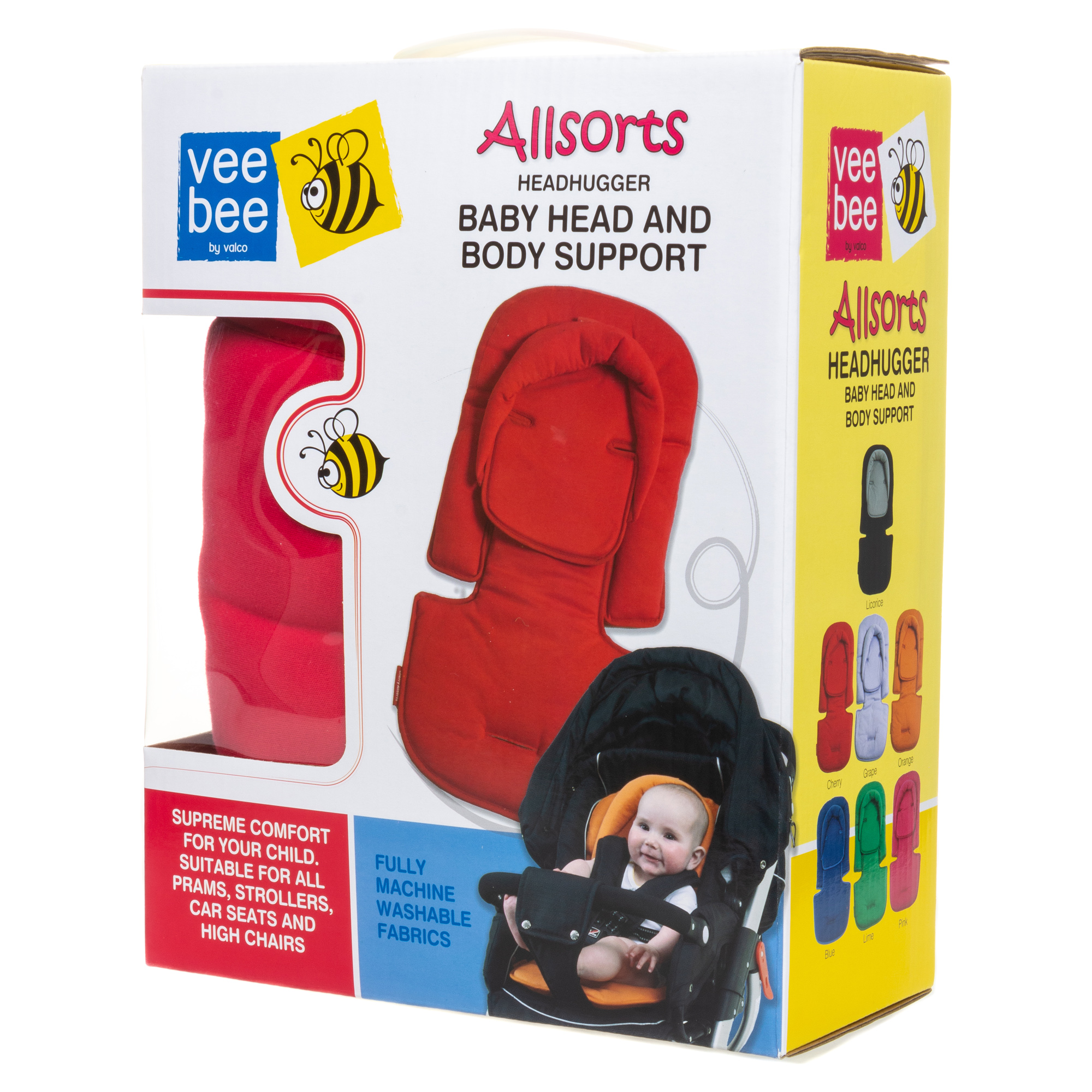 Вкладыш в коляску Valco baby All Sorts Seat Pad / Cherry 768 - фото 2