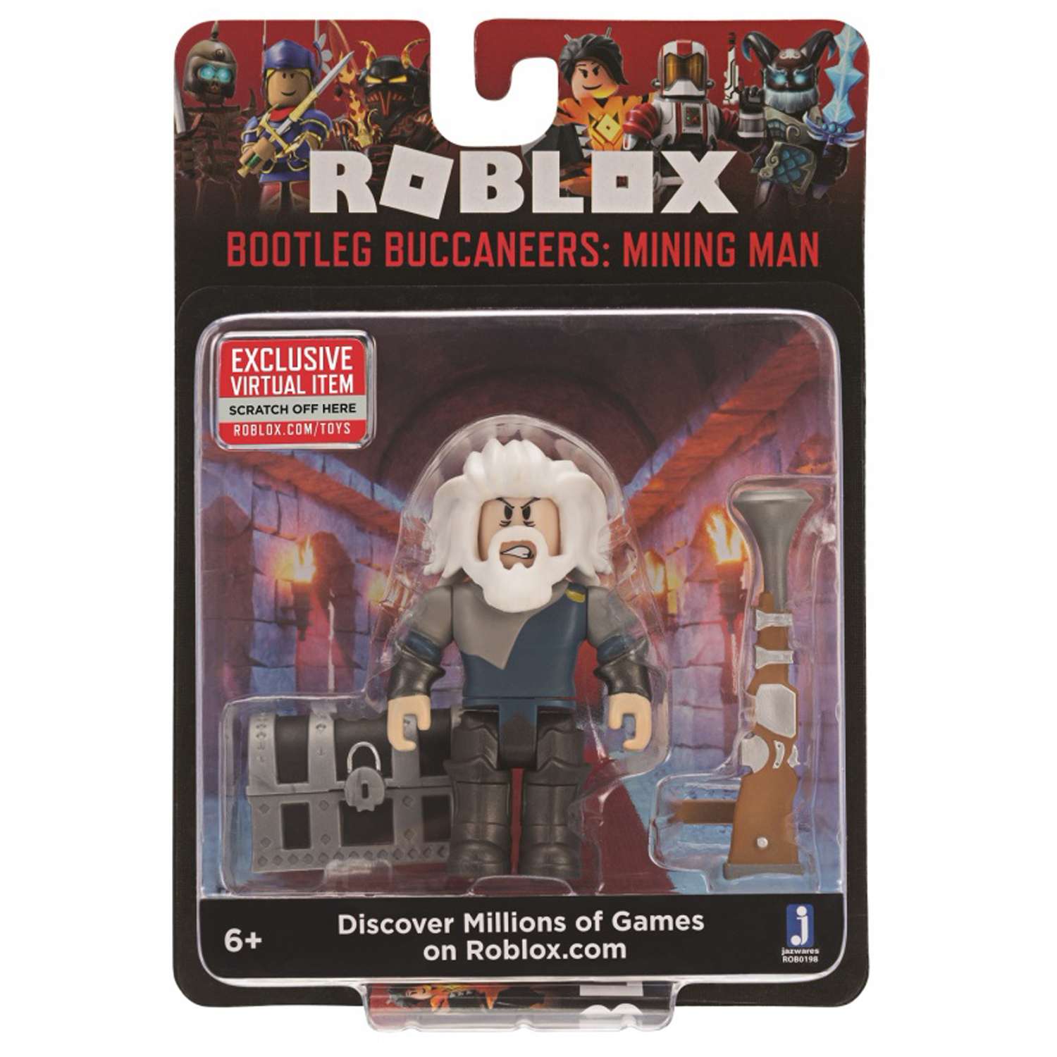 Фигурка героя ROBLOX Бутлег Букканерс Горный человек ROB0198 - фото 2