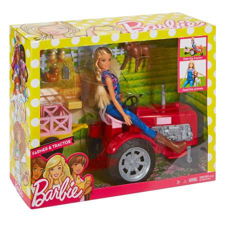 Набор игровой Barbie Фермер FRM18