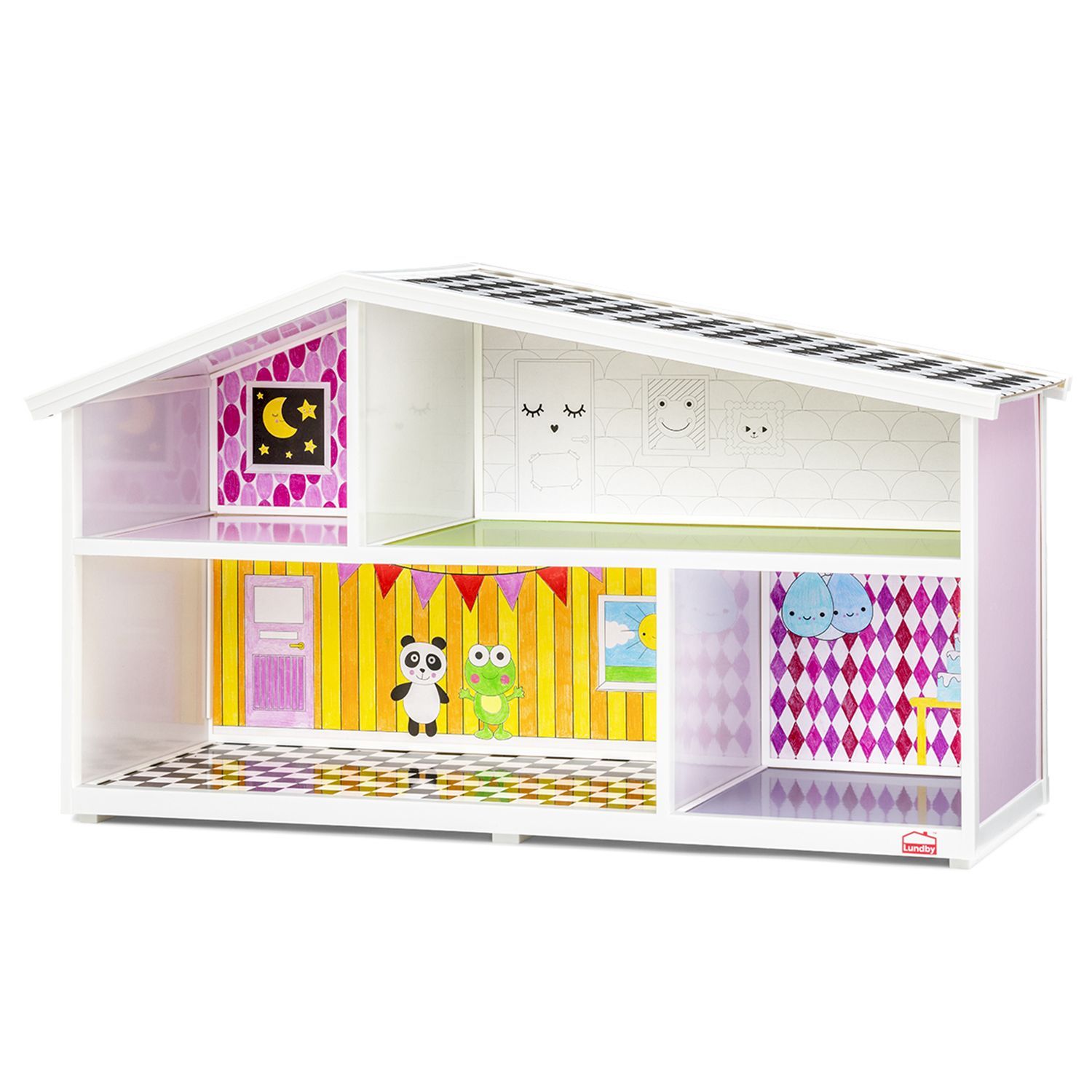 Аксессуары для домика Lundby Обои креатив 4предмета LB_60906000 LB_60906000 - фото 6