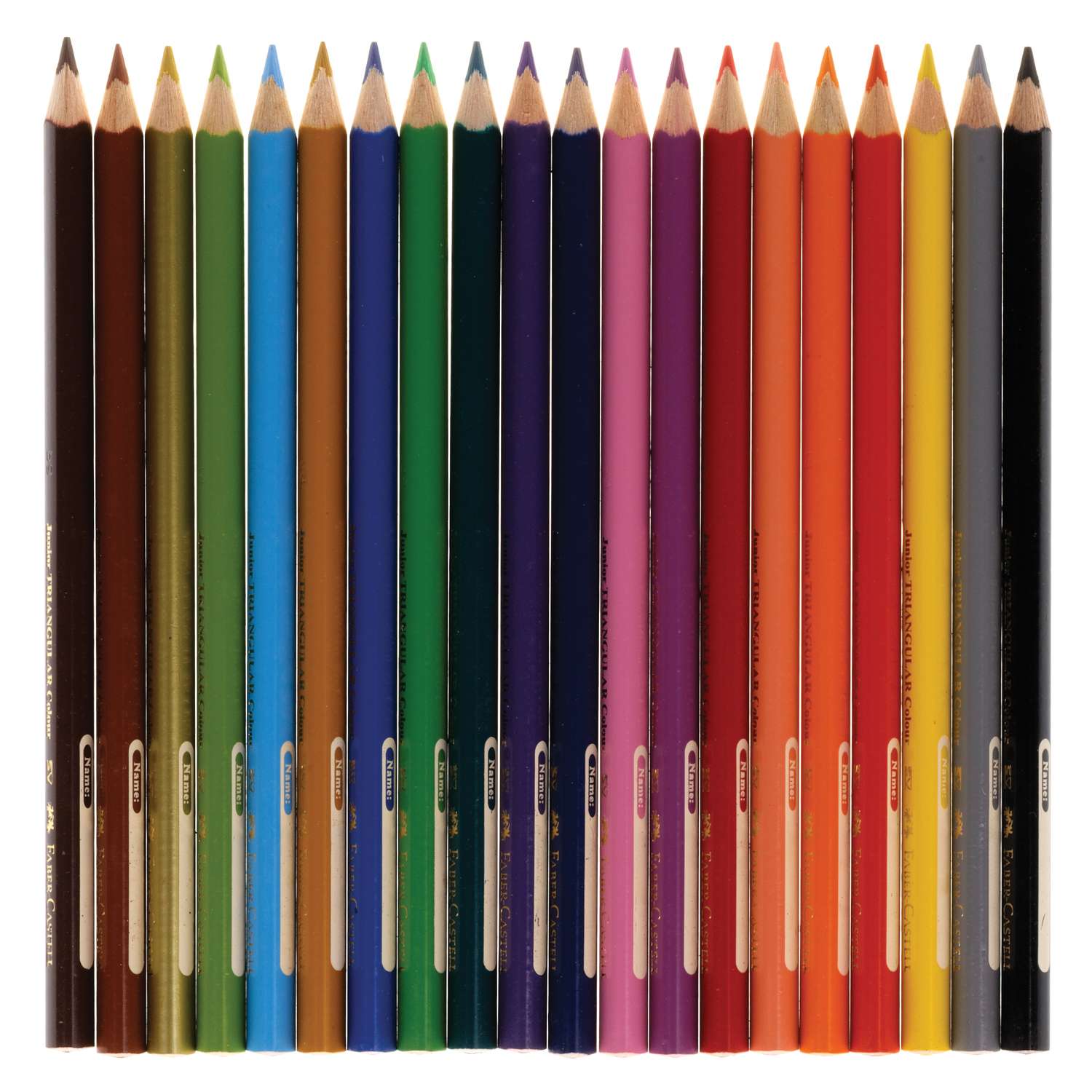 Карандаши цветные Faber Castell Jumbo утолщенные 20цветов +точилка 116520 - фото 3
