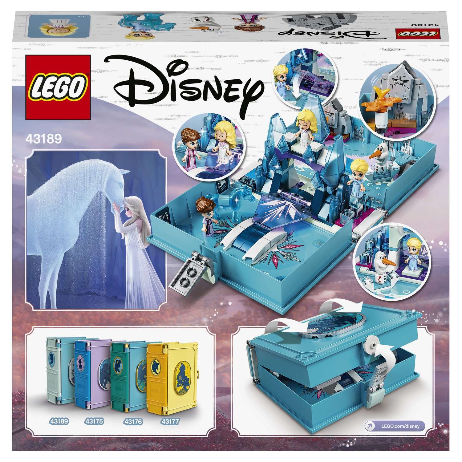 Конструктор LEGO Disney Princess Книга сказочных приключений Эльзы и Нока 43189 - фото 3