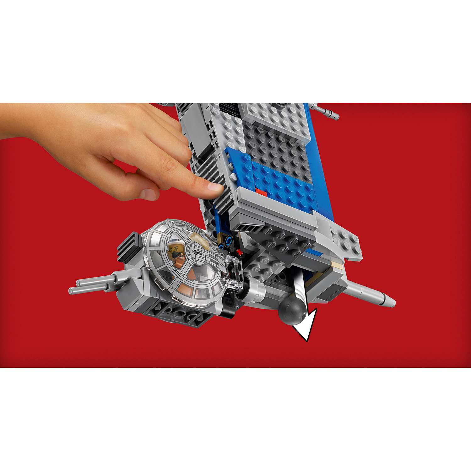 Конструктор LEGO Star Wars TM Бомбардировщик Сопротивления (75188) - фото 7