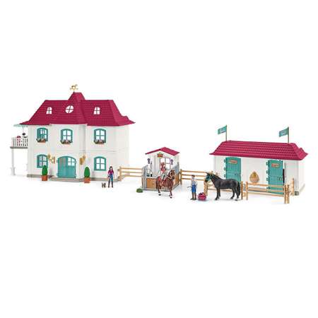 Фигурки SCHLEICH Horse Club Lakeside: конный двор серия Horse Club