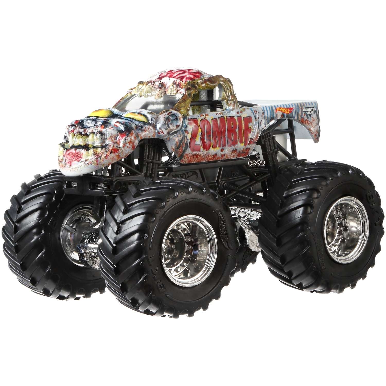 Машина Hot Wheels Monster Jam 1:64 Creatures Зомби FLX49 21572 - фото 5