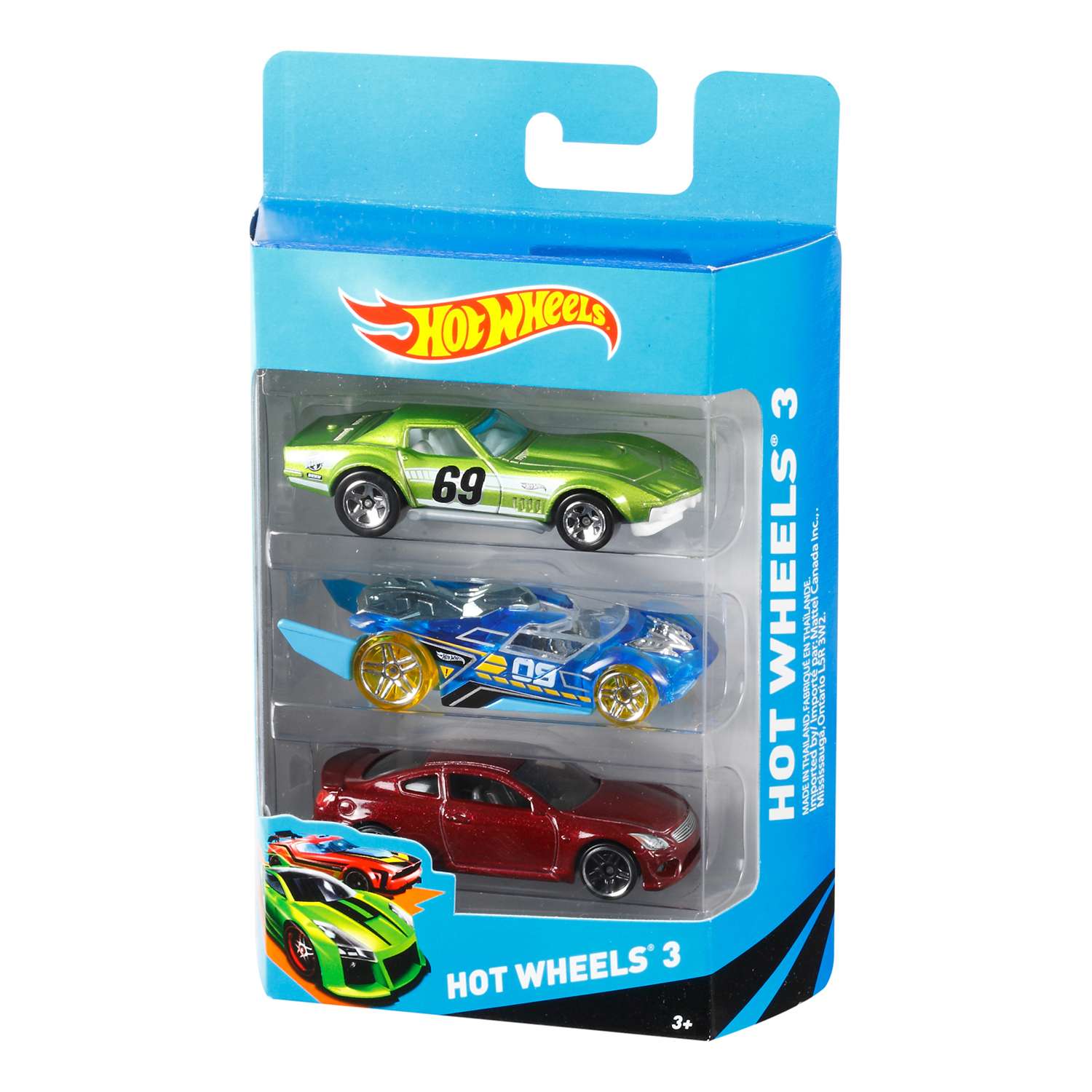 Подарочный набор Hot Wheels из 3 машинок в ассортименте K5904 - фото 26