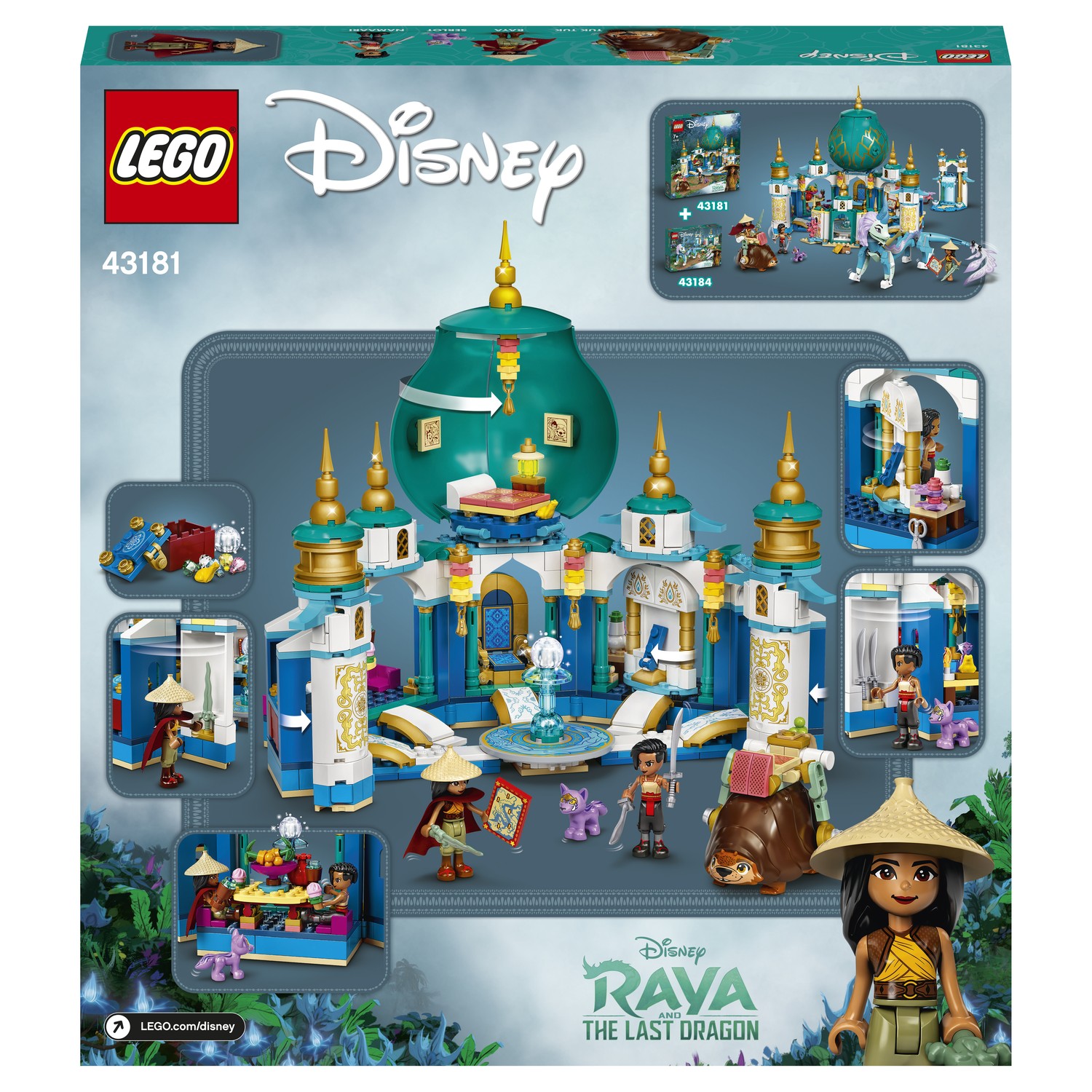 Конструктор LEGO Disney Princess Райя и Дворец сердца 43181 - фото 3