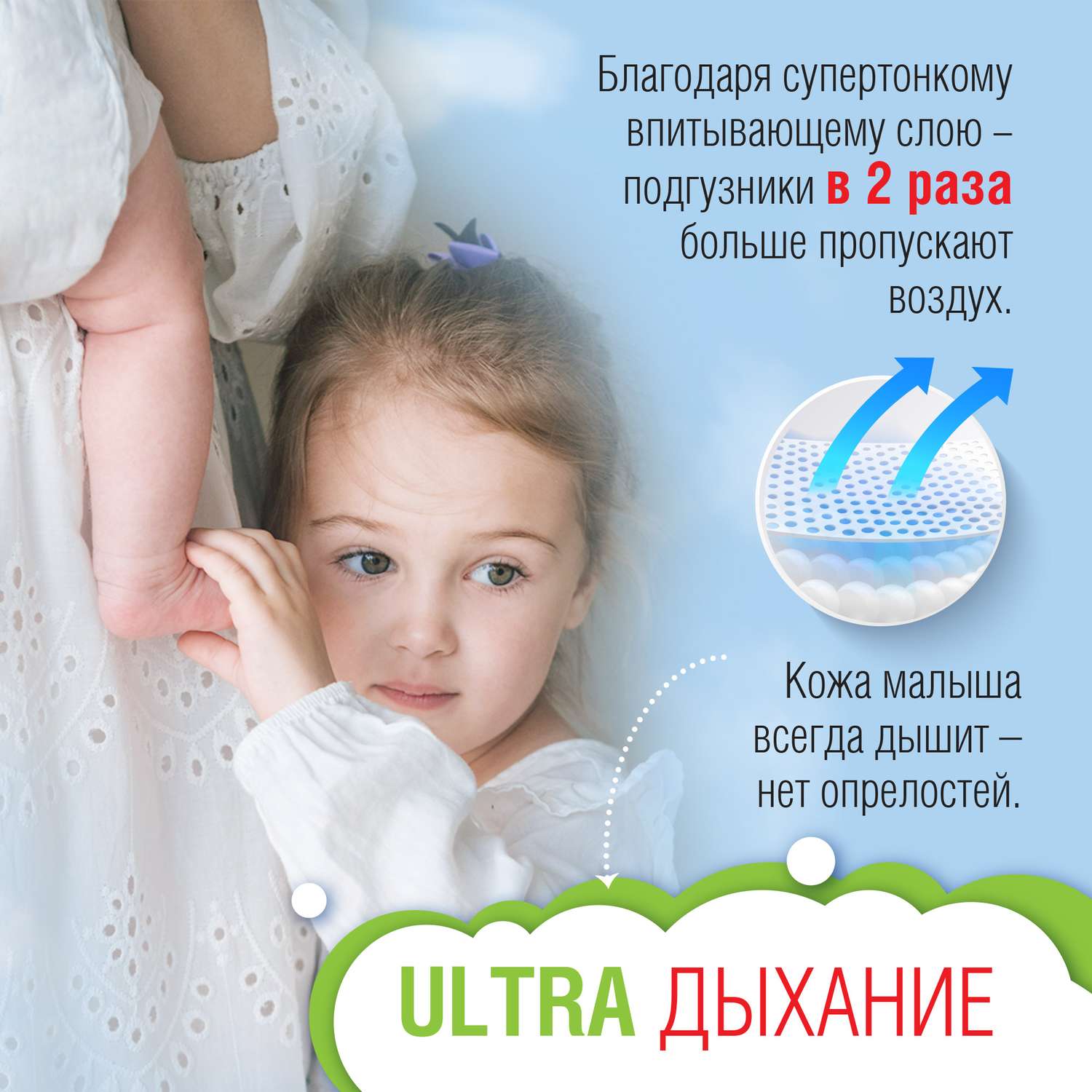 Подгузники-трусики Ekitto 5 размер XL для детей от 12-17 кг 68 шт премиум ультра тонкие - фото 9