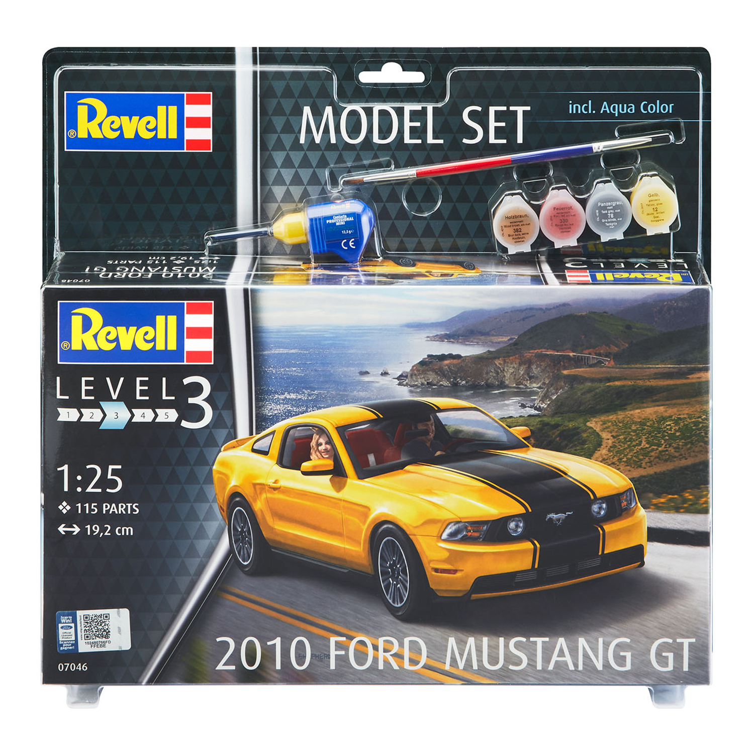 Сборная модель Revell 2010 Ford Mustang GT 67046 - фото 4