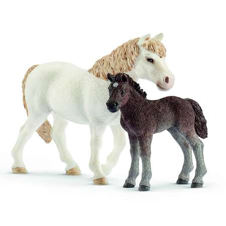 Набор SCHLEICH Кобыла пони и жеребенок 42423