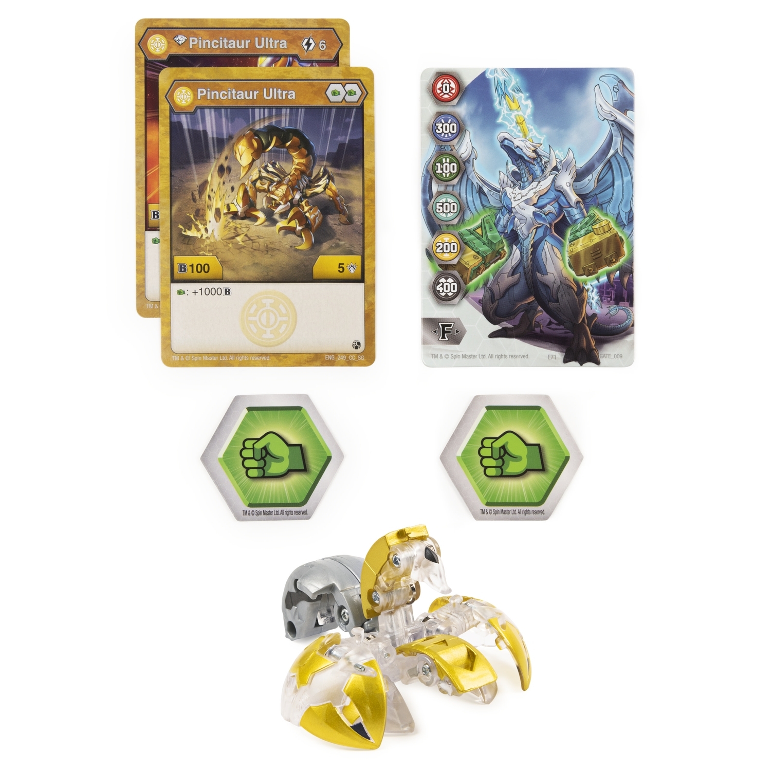 Фигурка-трансформер Bakugan S3 Ультра Ra Diamond 6061538/20132912 - фото 1