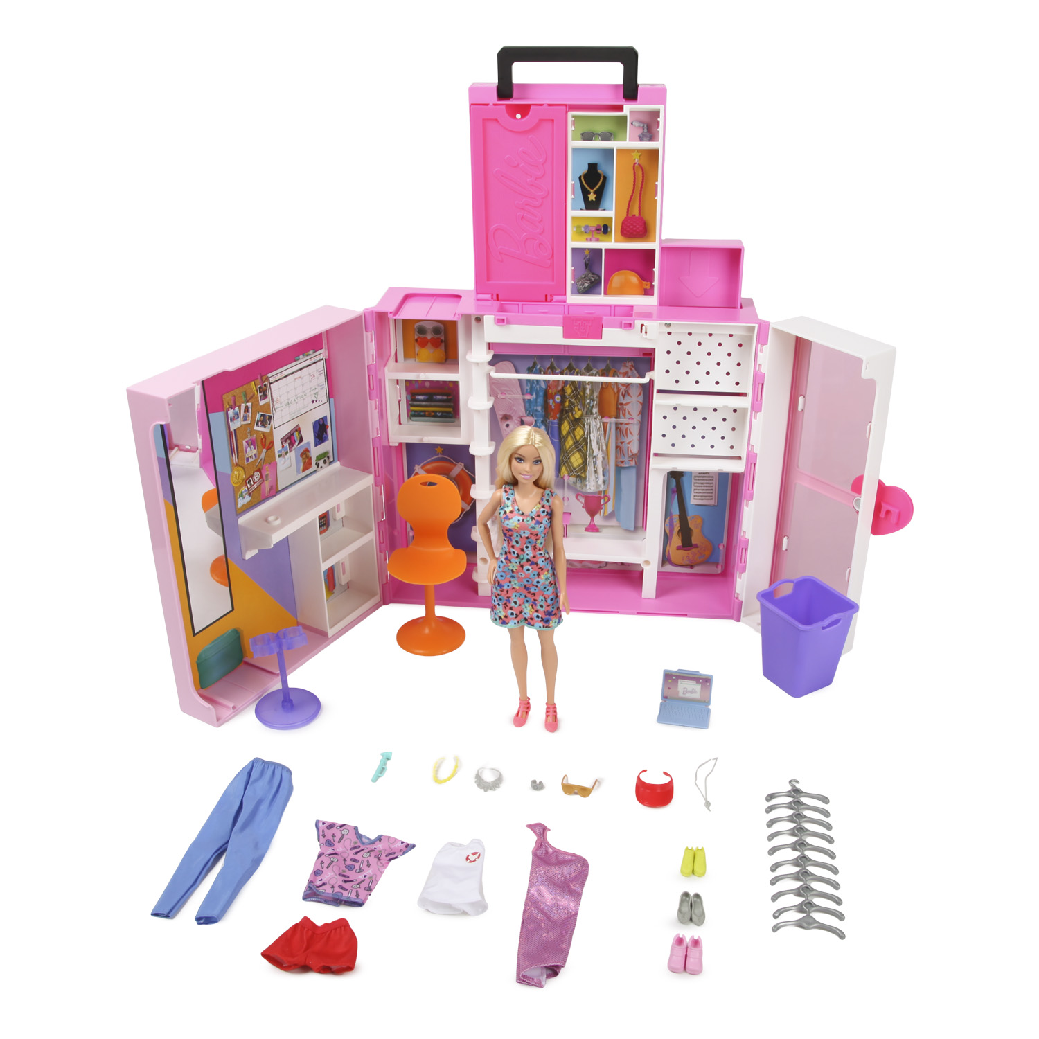 Гардероб мечты Кукла Barbie FAB HGX57