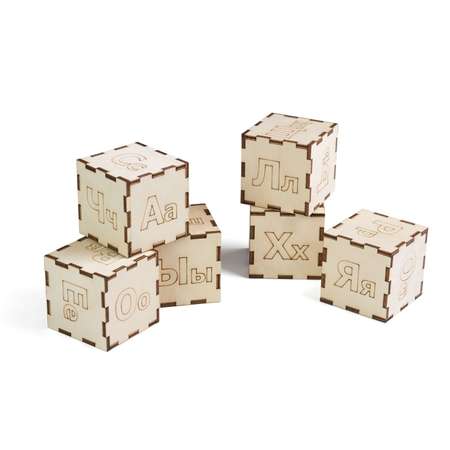 Кубики Paremo Алфавит 6шт PE720-38