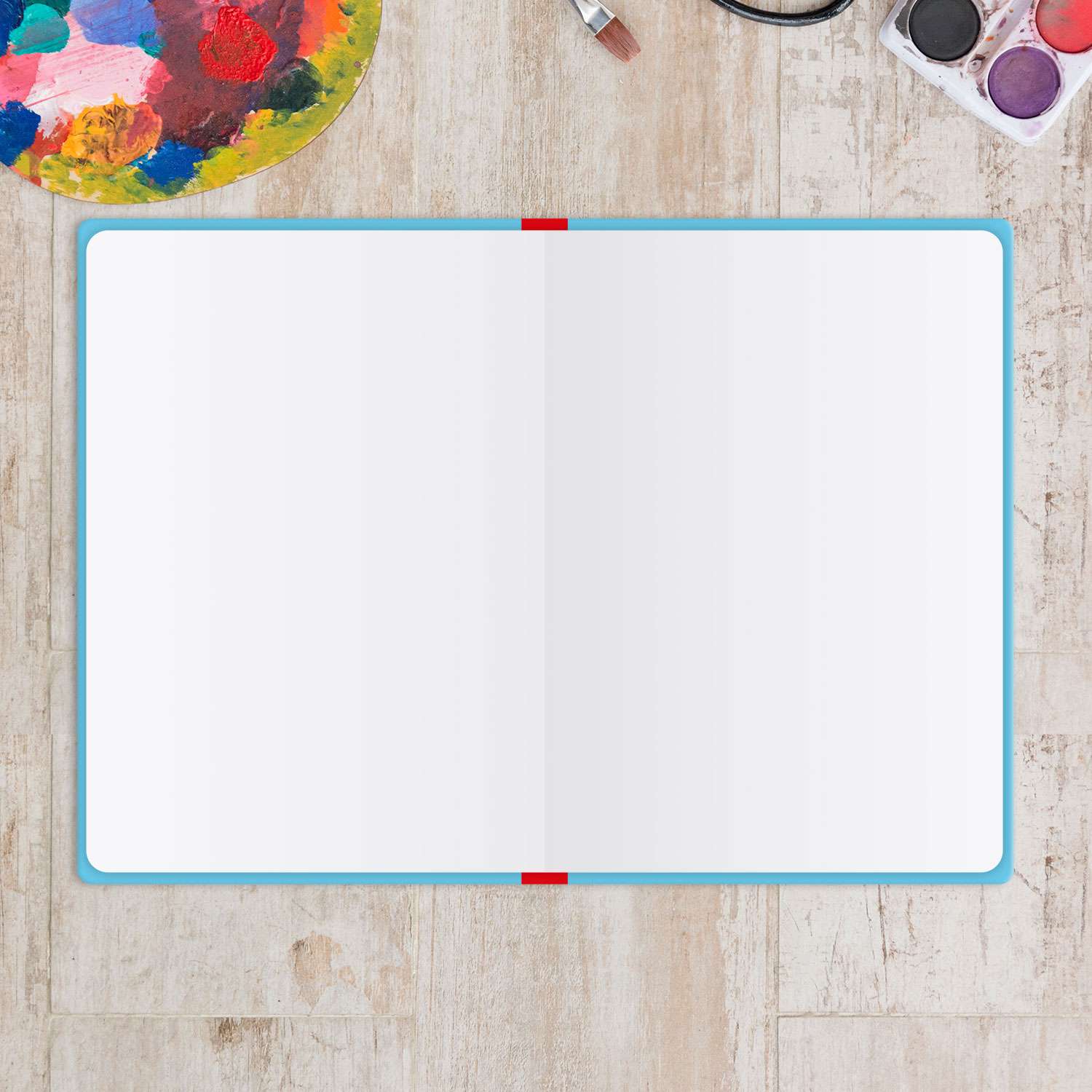 Блокнот Проф-Пресс скетчбук Wonderland комплект из 2 шт по 64 л 116х180 мм Алиса с фламинго+Шалтай-Болтай - фото 6