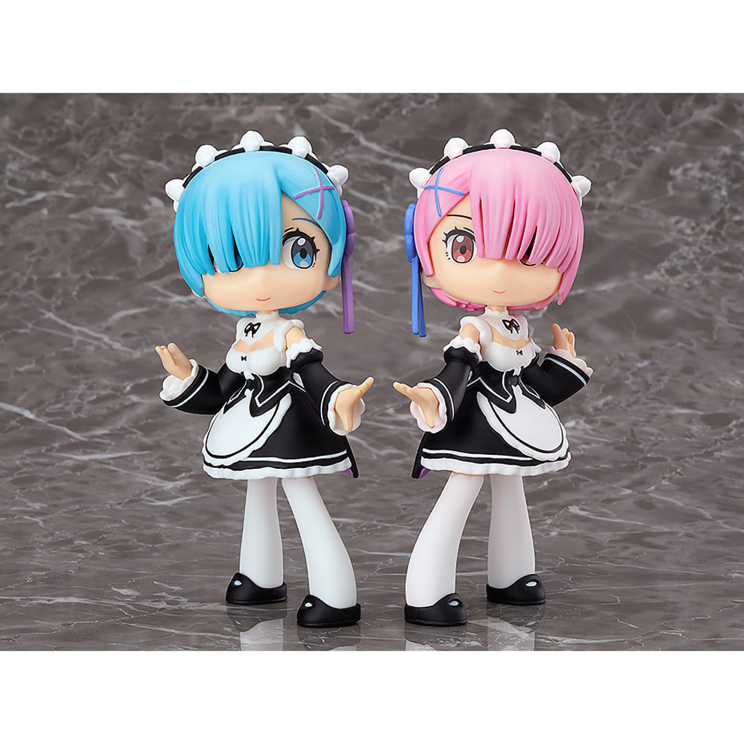 Набор фигурок Good Smile Company Rem Ram 2 шт 4996697050014 - фото 2