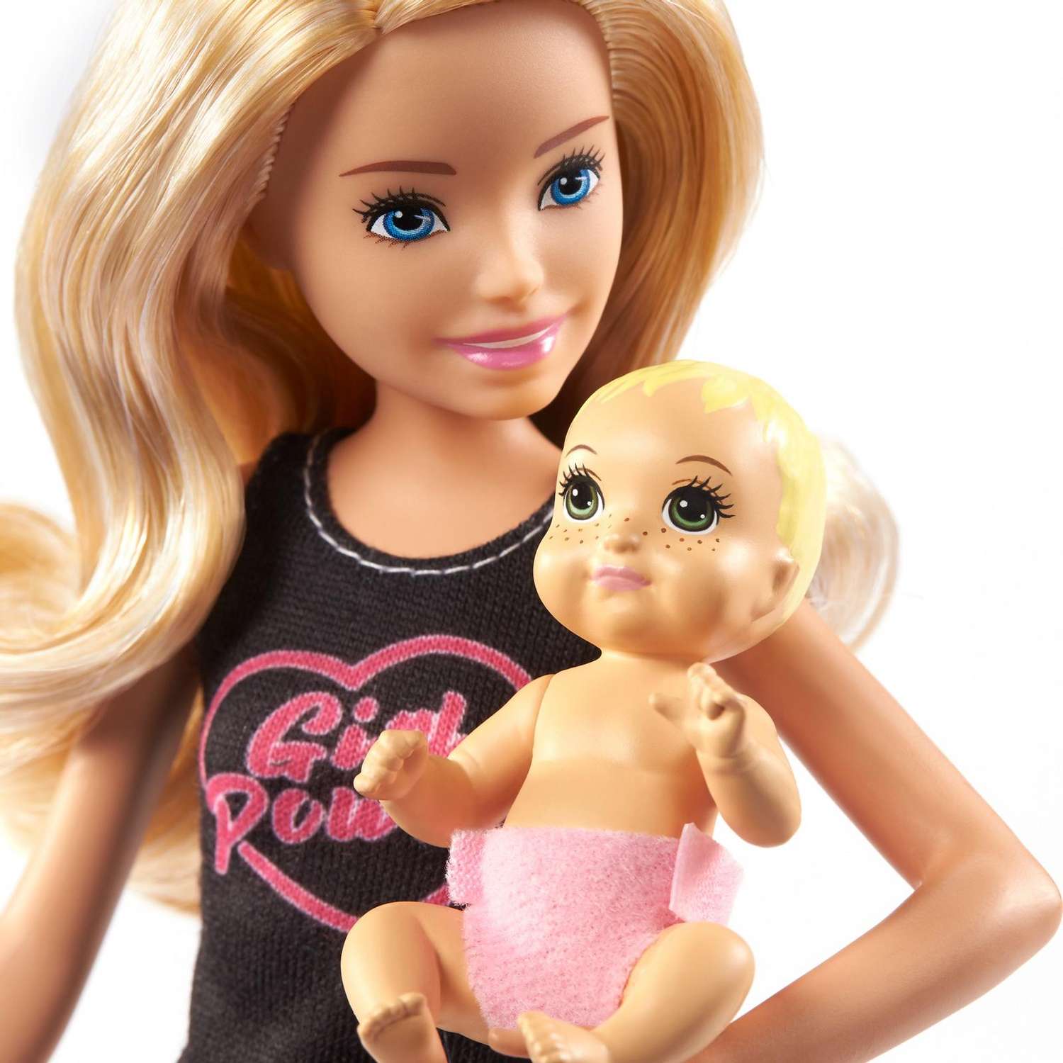 Набор Barbie Няня кукла Блондинка +аксессуары GRP13 GRP13 - фото 5