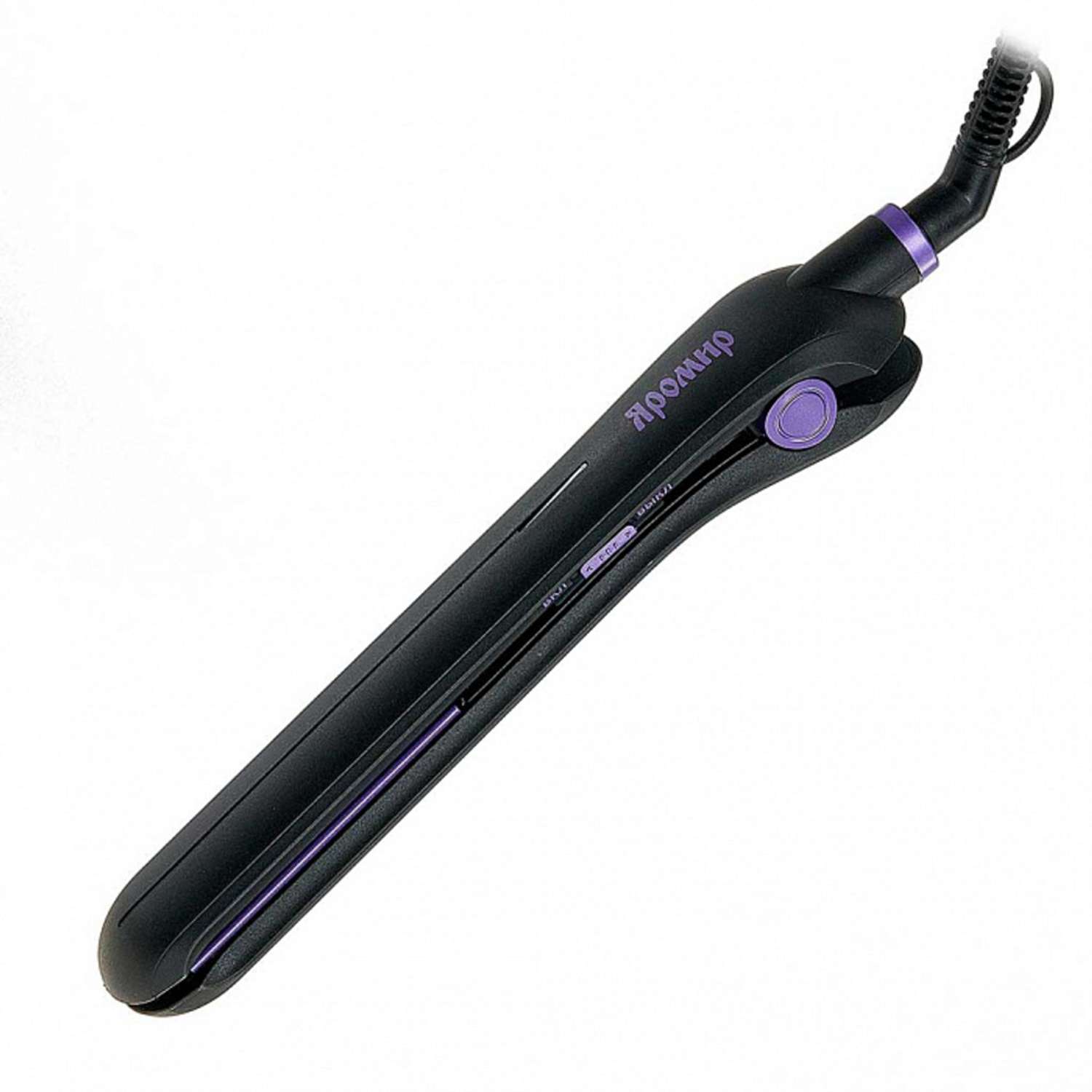 Щипцы для выпрямления волос Яромир ЯР-200 черный с фиолетовым - фото 3